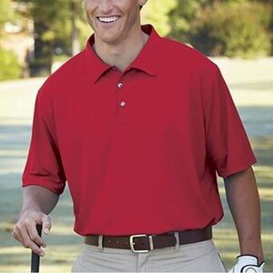Bermuda Sands Men's Red Polo Shirt